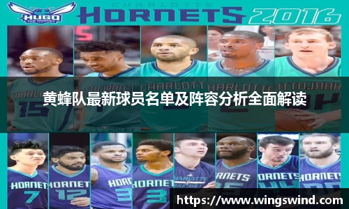 黄蜂队最新球员名单及阵容分析全面解读
